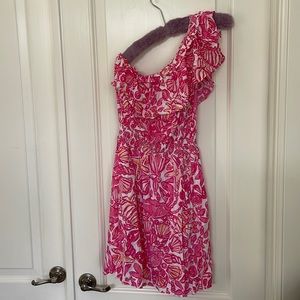 Lilly Pulitzer one shoulder dress